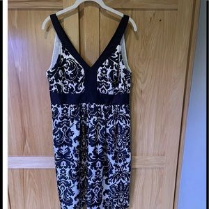 COPY - Ann Taylor Loft Dress Blk white women’s sz 6 EUC